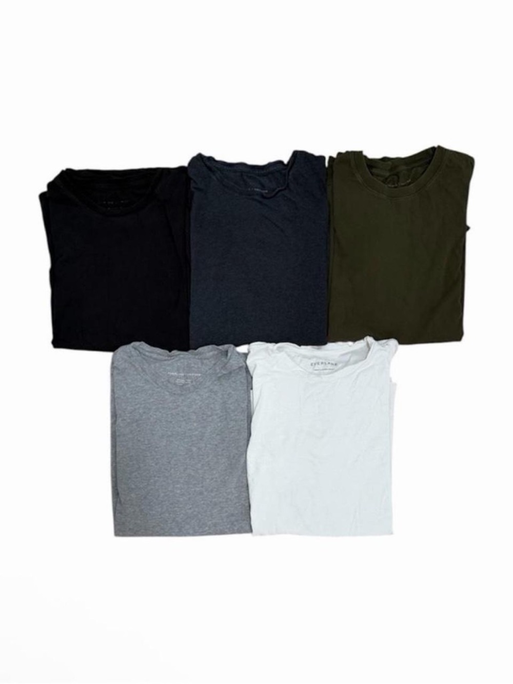 5 Pack Uniform Essential Organic Crew Tees by Everlane